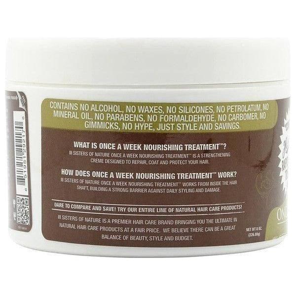 3 Sisters of Nature Once A Week Nourishing Treatment 236ml - gtwtoporld.com