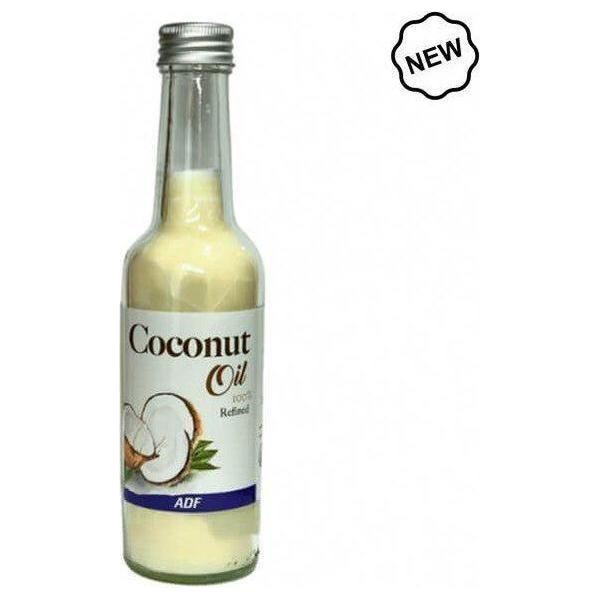 ADF 100% Refined Coconut Oil 250ml - gtwtoporld.com