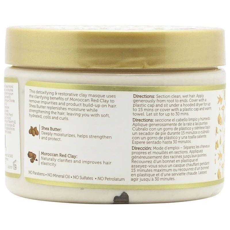 African Pride Moroccan Clay & Shea Butter Heat Activated Masque 340g - gtwtoporld.com
