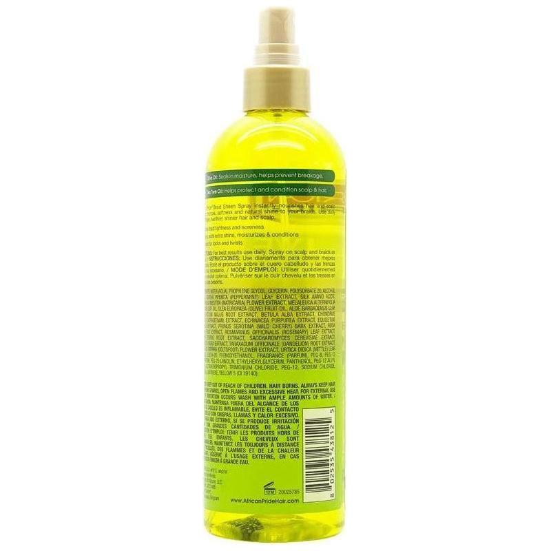 African Pride Olive Miracle Anti - Breakage Braid Sheen Spray 355ml - gtwtoporld.com