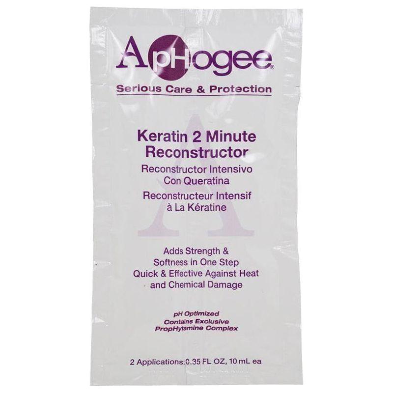 ApHogee Keratin 2 Minute Reconstructor 2 Applications 10ml - gtwtoporld.com