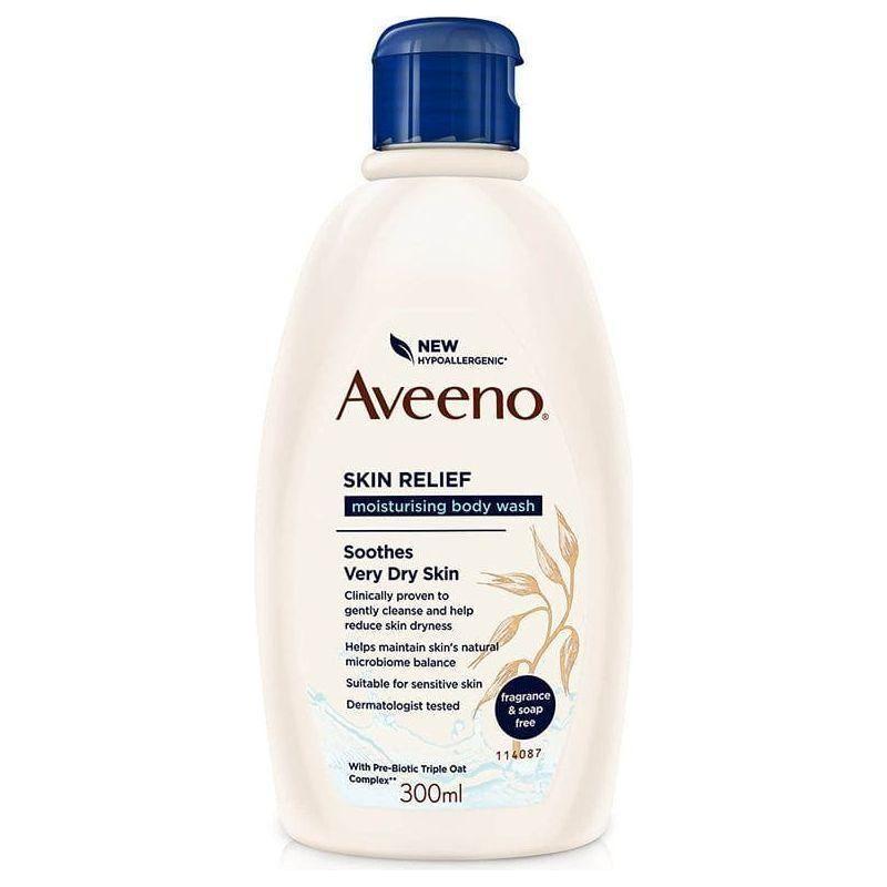 Aveeno Skin Relief Moisturising Body Wash 300ml - gtwtoporld.com