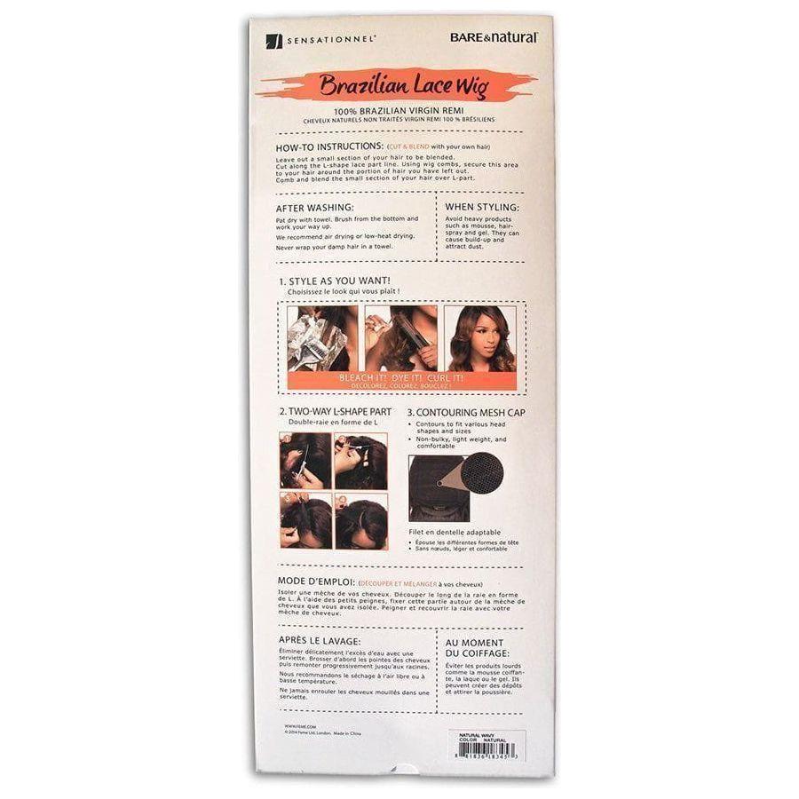 Bare&Natural Natural Bohemian Wig Human Hair - gtwtoporld.com
