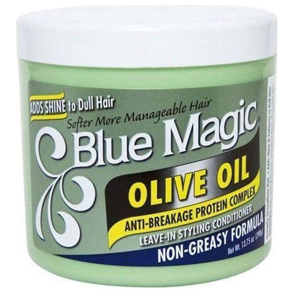 Blue Magic Olive Oil Styling Leave in Conditioner 406ml - gtwtoporld.com