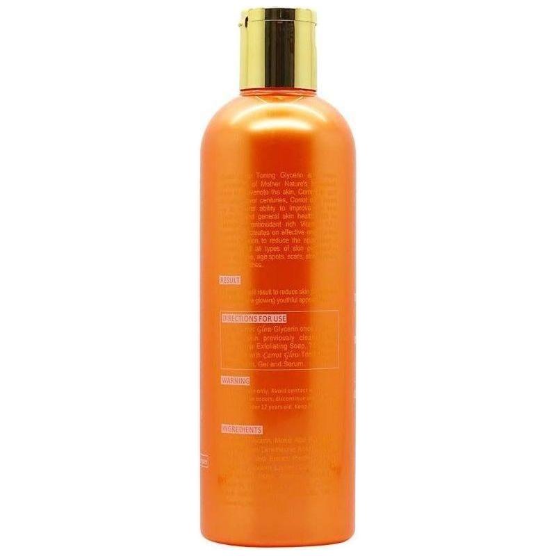 Carrot Glow Intense Toning Glycerin with Carrot Oil & A,K,E Complex 500ml - gtwtoporld.com