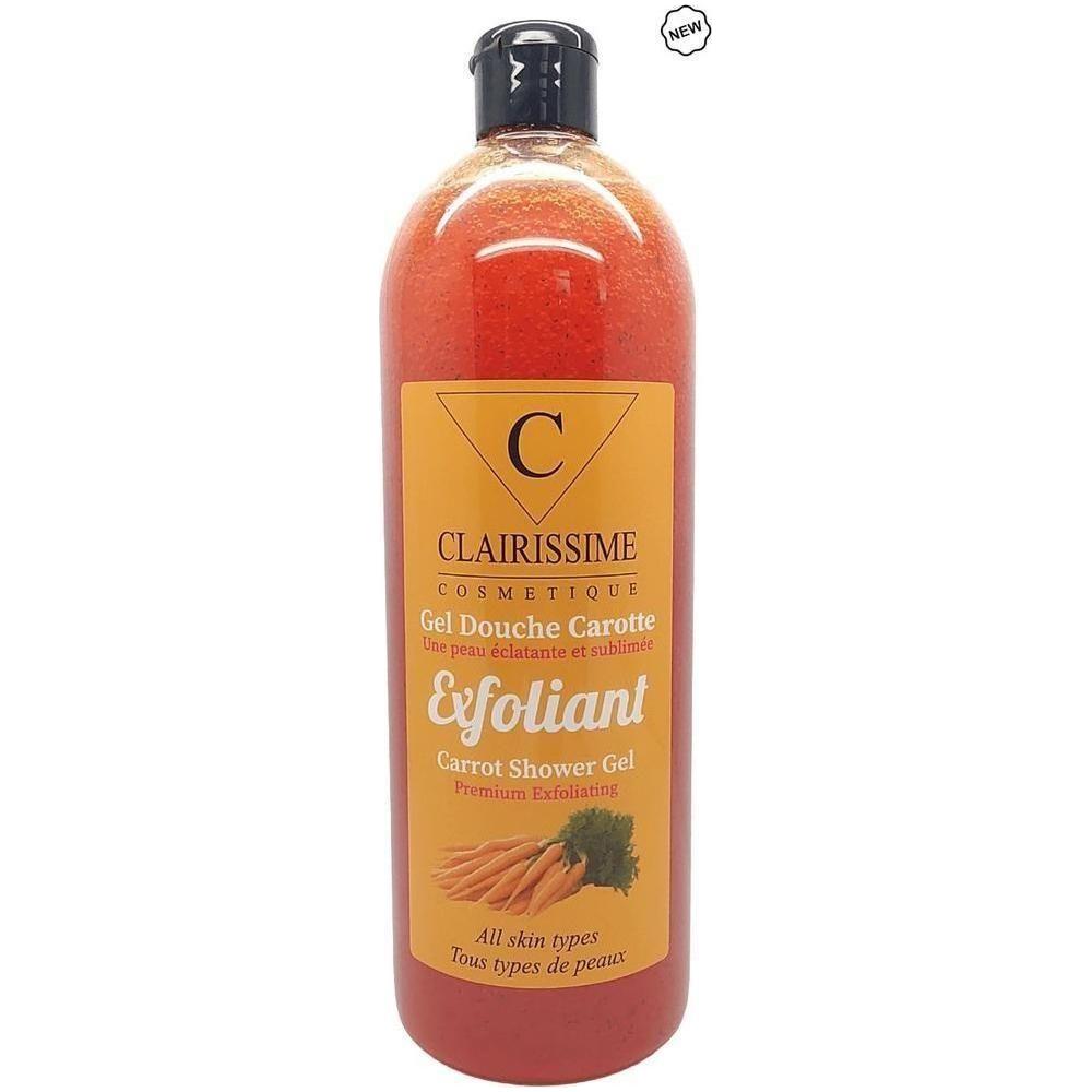 Clairissime Exfoliant Carrot Shower Gel 1000ml - gtwtoporld.com