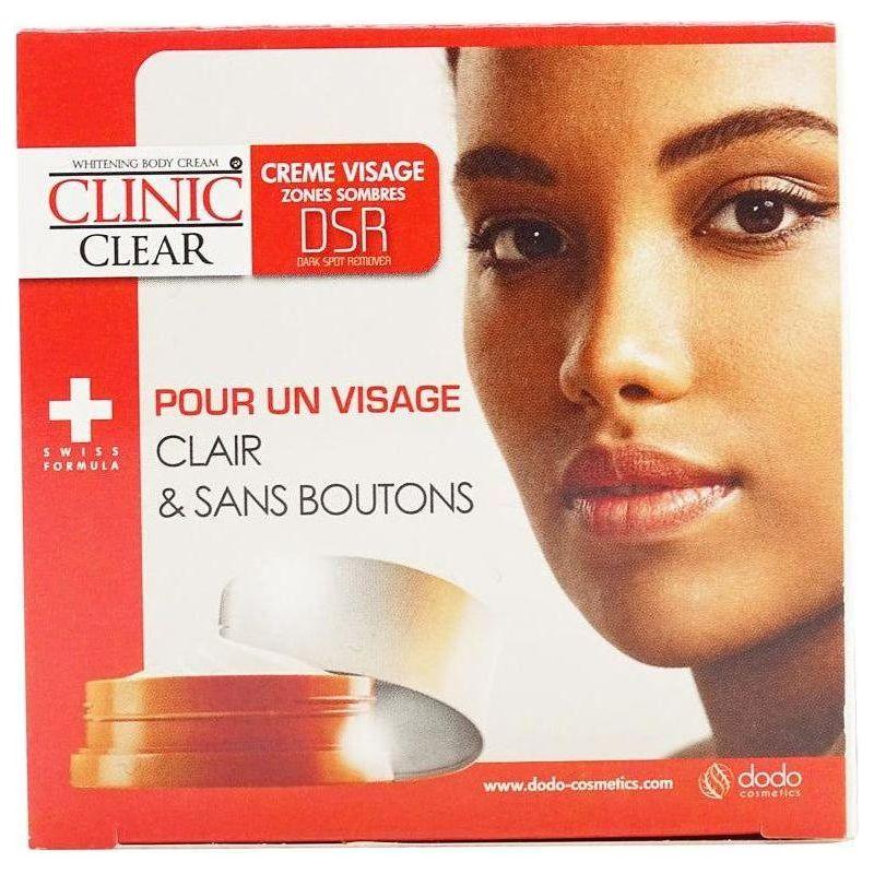 Clinic Clear Creme Visage DSR (Anti - Dark Zones) 50g - gtwtoporld.com