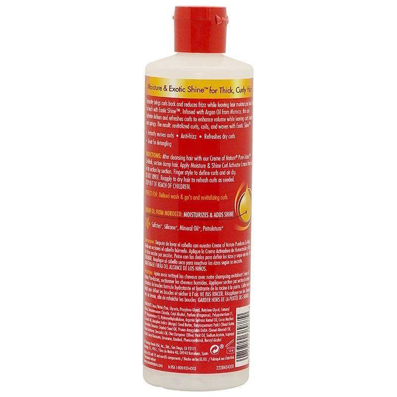 Creme of Nature Argan Oil Curl Activator Creme 354ml - gtwtoporld.com