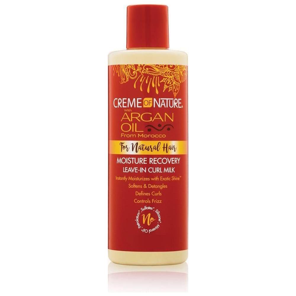 Creme Of Nature Argan Oil Moisture Recovery Leave - In Curl Milk 8oz - gtwtoporld.com