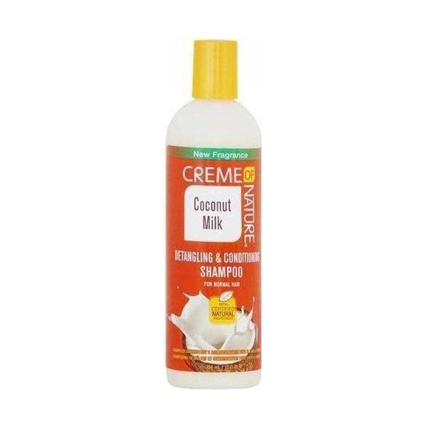 Creme of Nature Detangling and Conditioner Coconut Milk Shampoo 354ml - gtwtoporld.com