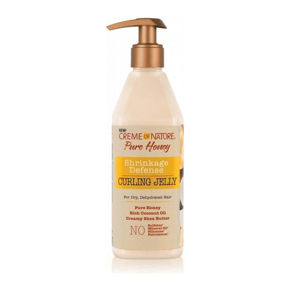 Creme of Nature Pure Honey Curl Shrinkage Defense Curling Jelly 12 oz - gtwtoporld.com