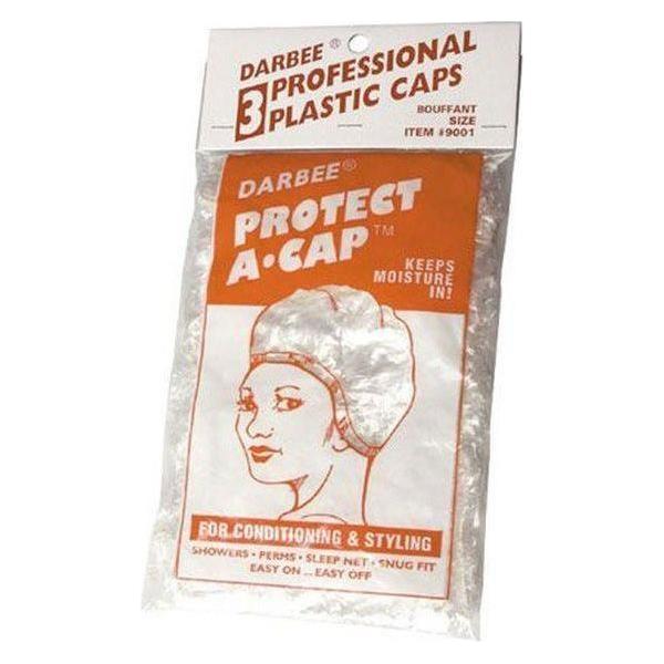 Darbee Plastic E - Z Fit Cap 3/Pk Clear - gtwtoporld.com