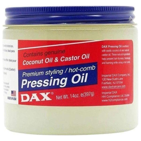 DAX Pressing Oil Enriched with Coconut Oil & Castor Oil 3.5/7.5/14 oz - gtwtoporld.com