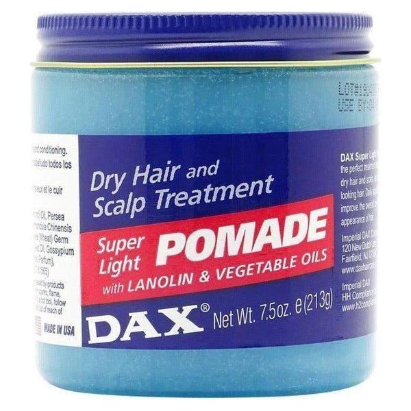 DAX Super Light POMADE with LANOLIN & VEGETABLE OILS 213g - gtwtoporld.com