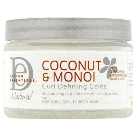 Design Essentials Coconut & Monoi Curl Defining Gelee 12oz - gtwtoporld.com