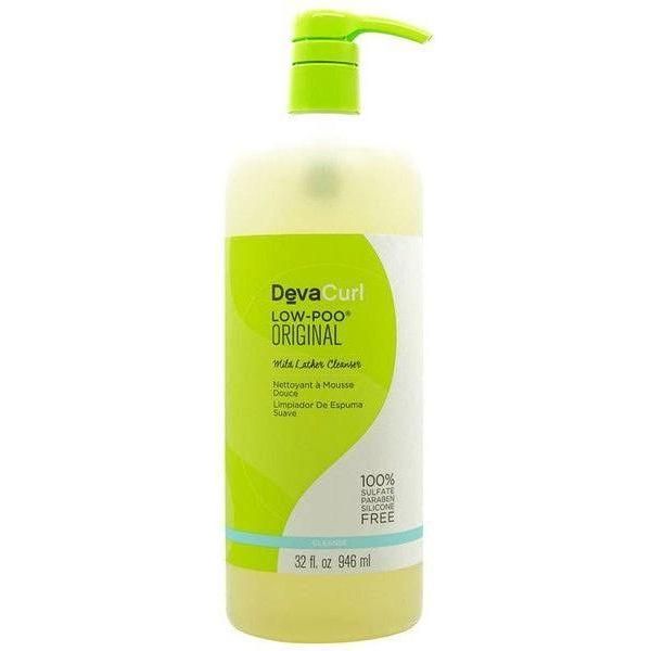 Deva Curl Low - Poo Original Mild Lather Cleanser 355ml/946ml - gtwtoporld.com