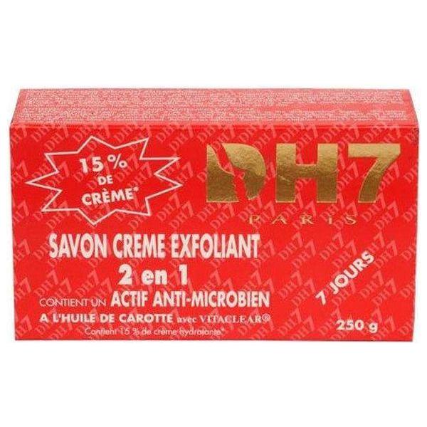 DH7 Exfoliating Cream Soap 2in1 Karottenöl und VITACLEAR 250g - gtwtoporld.com