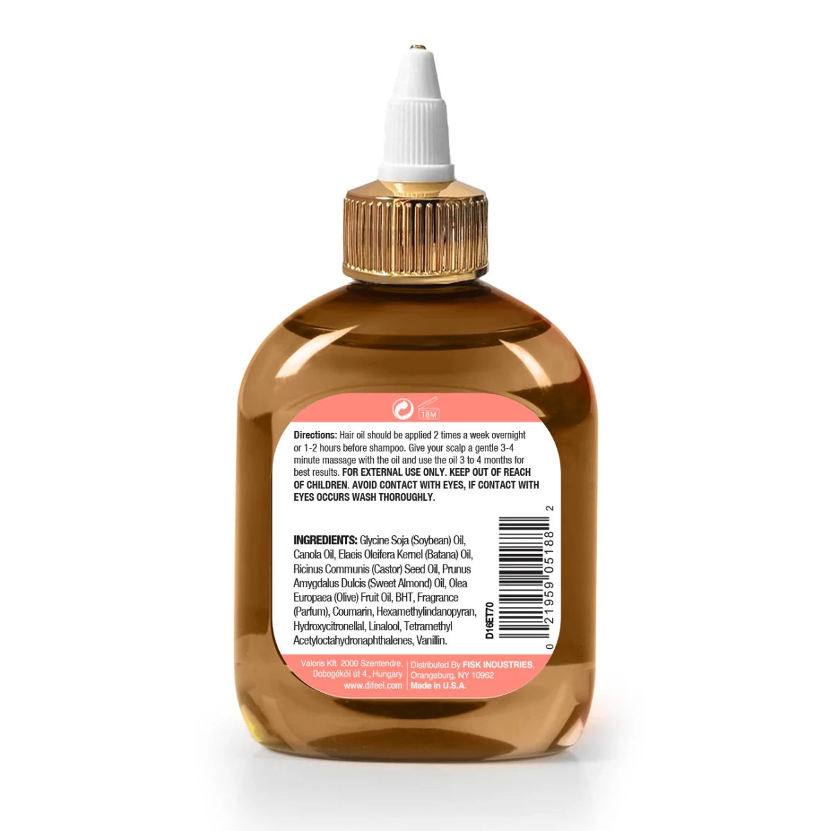 Difeel Elevated Batana Premium Hair Oil (7.1 / 8) oz - gtwtoporld.com