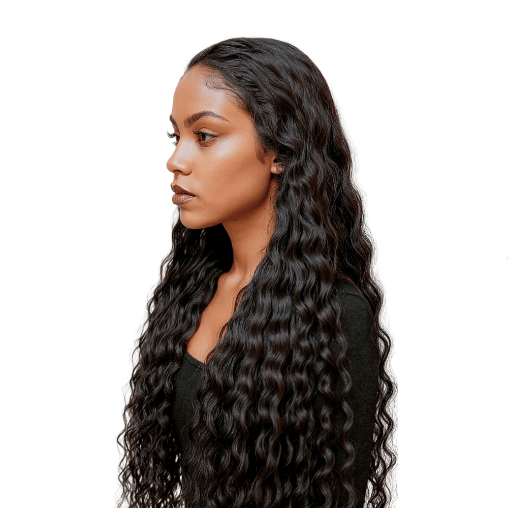 Dream Hair 13*4 Water Wave Wig 26" (natural color) - gtwtoporld.com