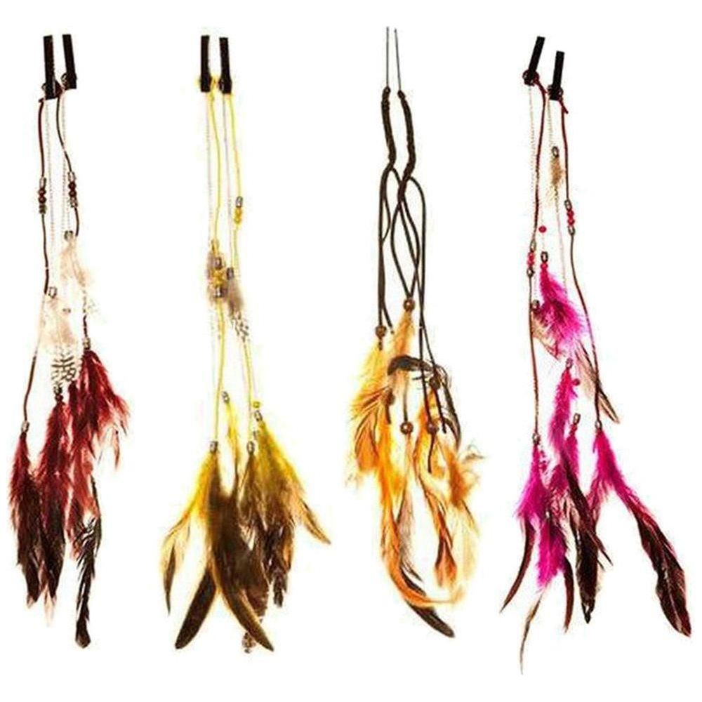 Dream Hair 2 Clip - In Feather Extensions 16"/40Cm Synthetic Hair - gtwtoporld.com