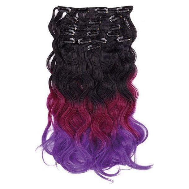 Dream Hair 8 Clip - In Ombre Extensions Kunsthaar - gtwtoporld.com