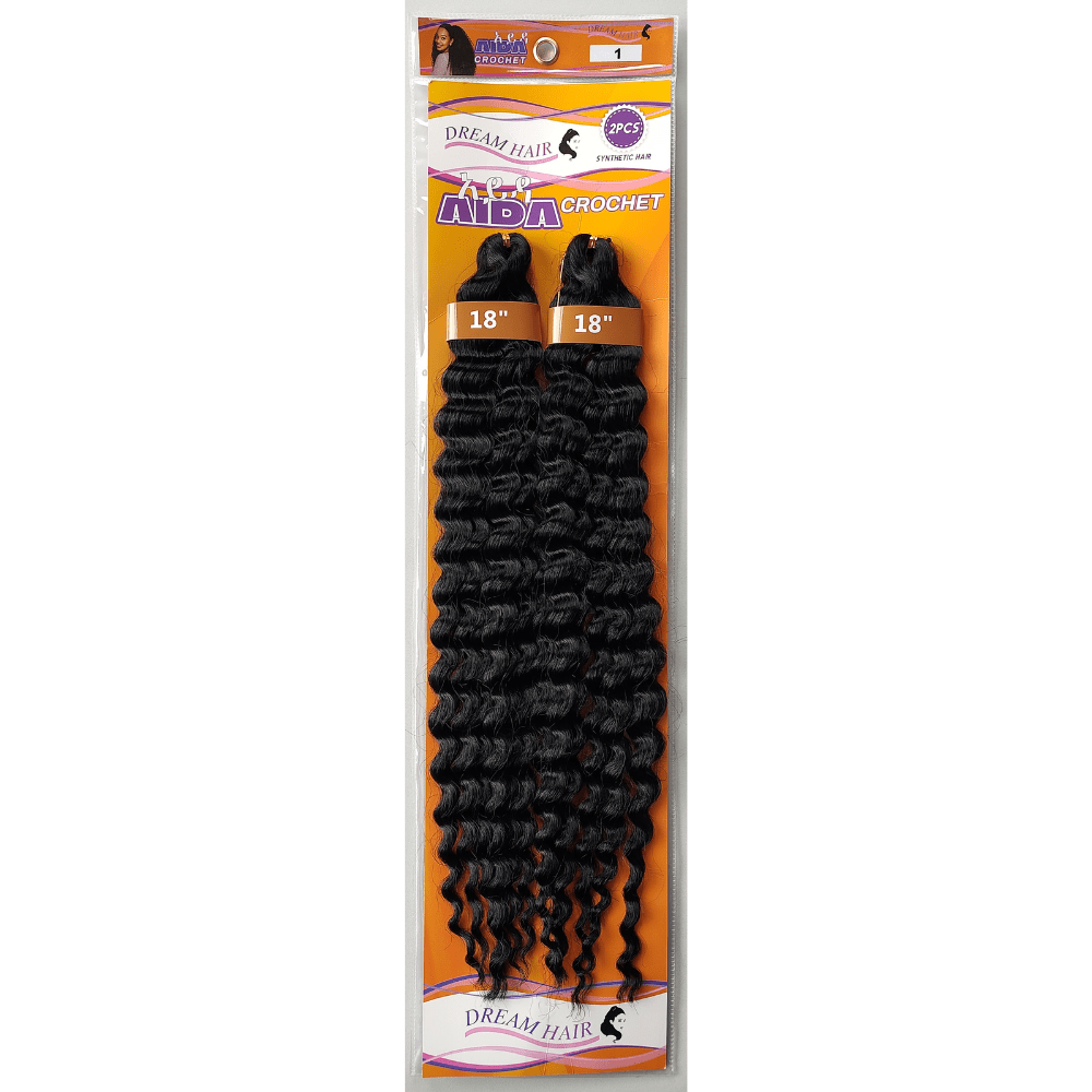 Dream Hair Aida Crochet 18" (2 PCS) - gtwtoporld.com
