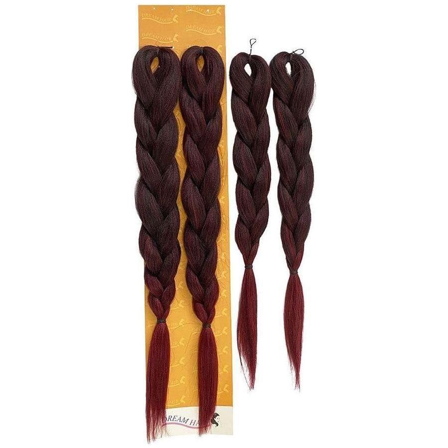 Dream Hair Braids Exception 4x Pre Stretched 100% Kunsthaar 4 pcs, 170g - gtwtoporld.com