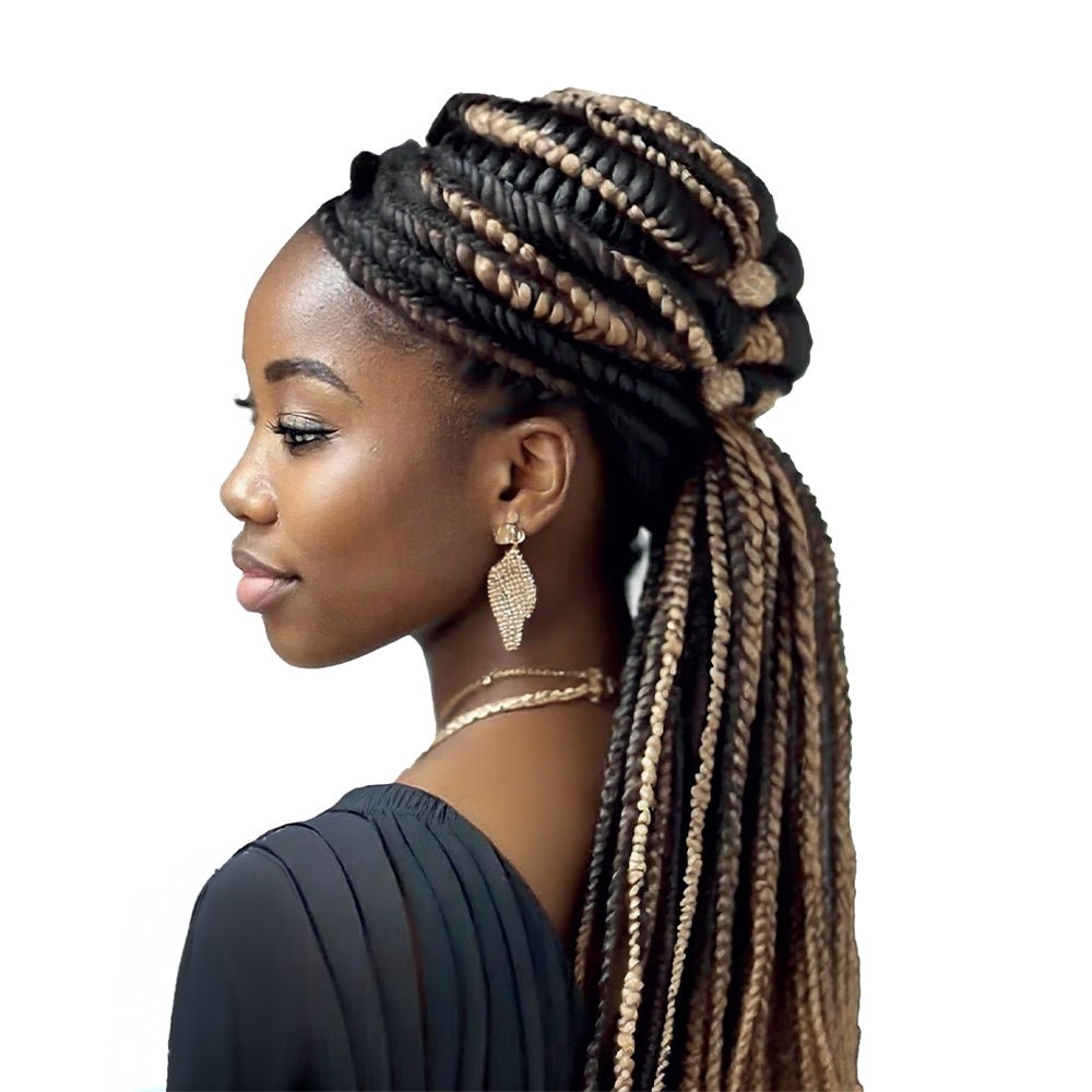 Dream Hair Braids Exception 4x Pre Stretched 100% Kunsthaar 4 pcs, 170g - gtwtoporld.com