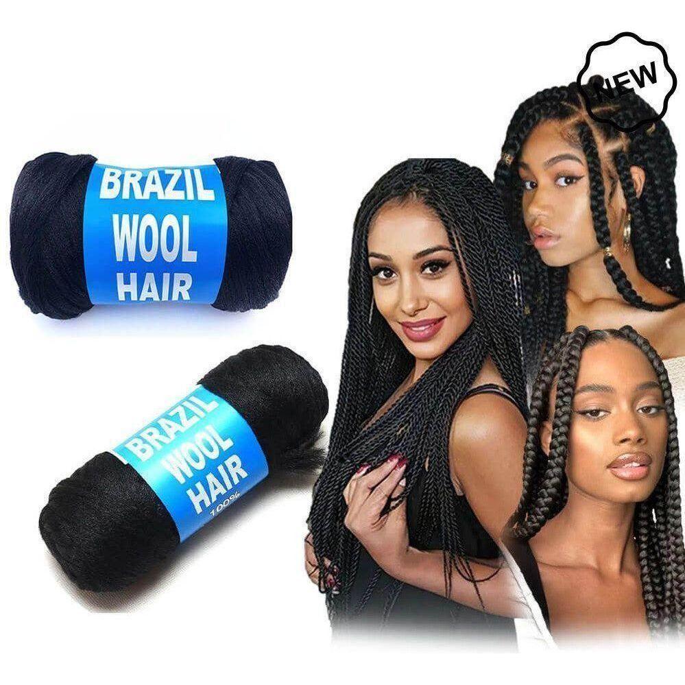 Dream Hair Brazil Wool Hair 100% Acrylic Hand & Machine Knit - gtwtoporld.com