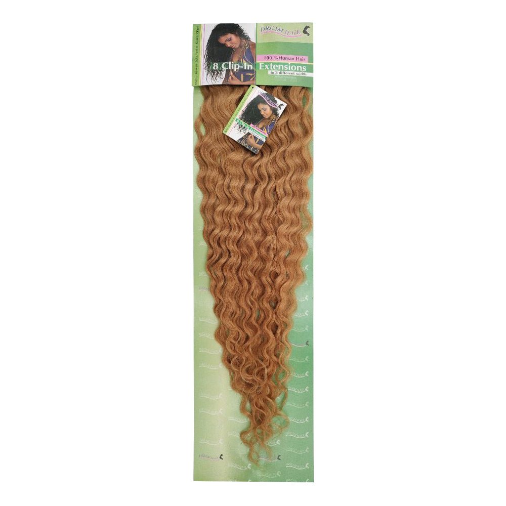 Dream Hair Clip - In Extensions Set Deep Wave Human Hair, Echthaar - gtwtoporld.com