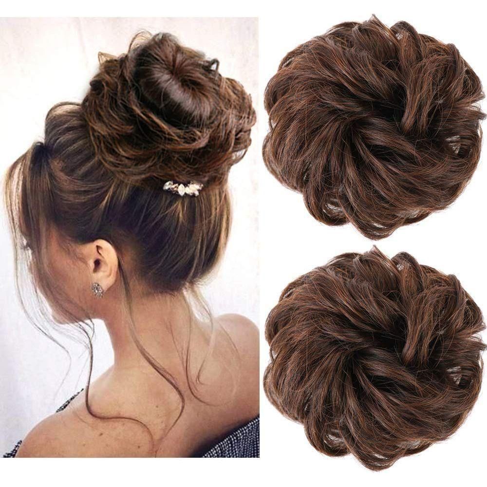 Dream Hair Curly Chignon Bun - Synthetic Hair - gtwtoporld.com