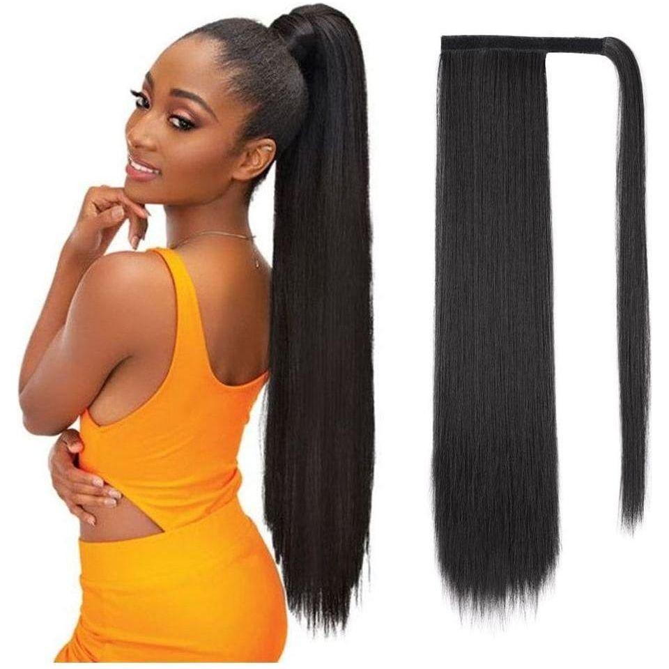 Dream Hair Curly Wavy Wrap Ponytail 22" - Kunsthaar - gtwtoporld.com