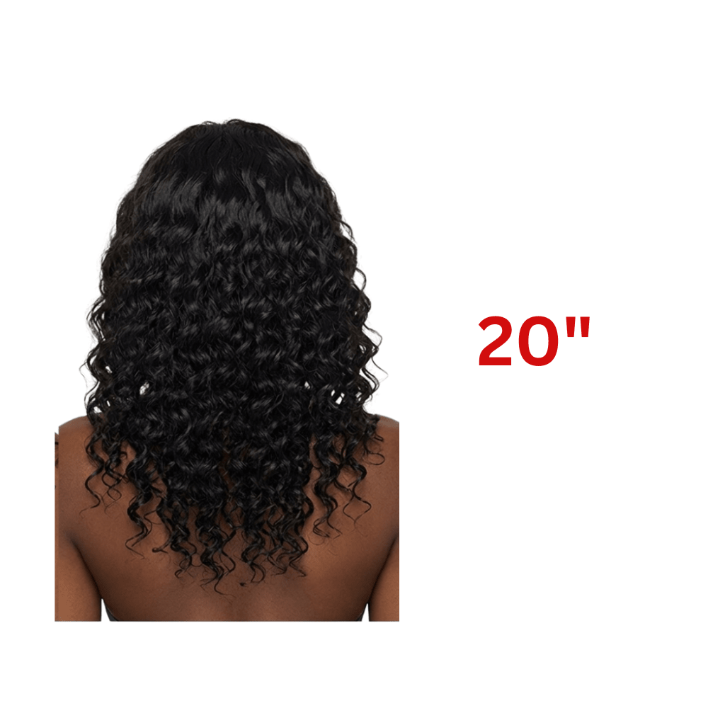 Dream Hair Half Wig Deep Wave Natural color 16"/20" - gtwtoporld.com