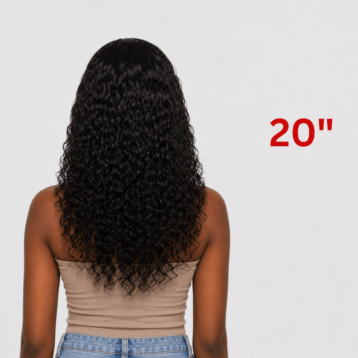 Dream Hair Half Wig Deep Wave Natural color 16"/20" - gtwtoporld.com