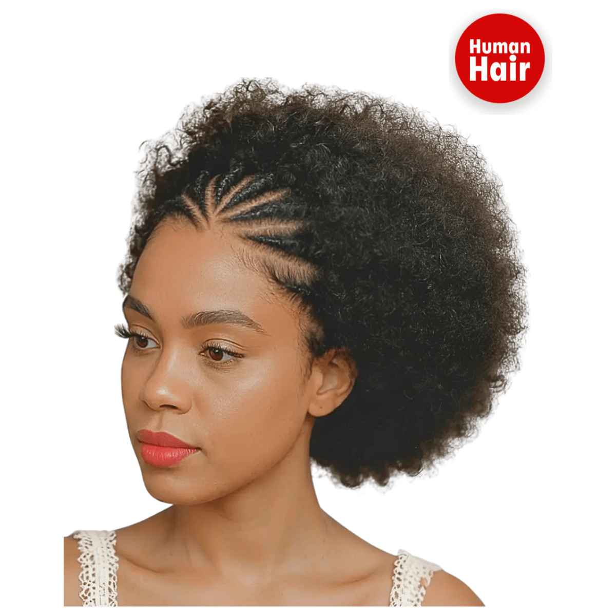 Dream Hair Human Hair 13x4 Braid Wig Natural Color - gtwtoporld.com