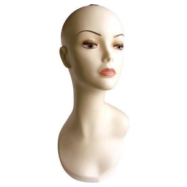Dream Hair Mannequin/Dekokopf, Perückenkopf/PQ5, Medium Blonde - gtwtoporld.com