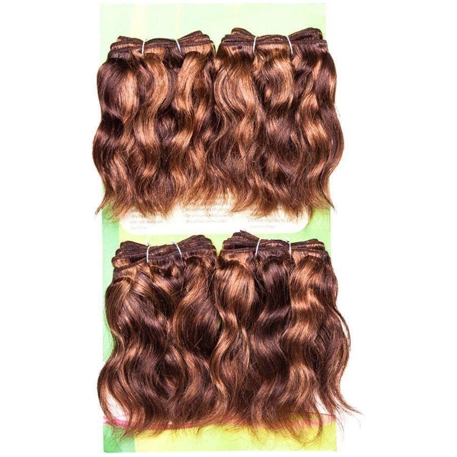 Dream Hair ML Spanische Welle 8 "Echthaar (4 Stücke/Pack) - gtwtoporld.com