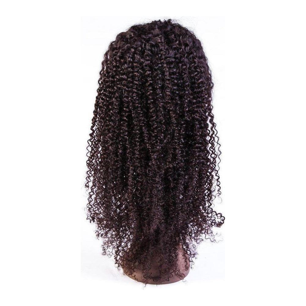 Dream Hair Natural Brazilian Hair Top Perücke Jerry Curl Col: Natural - gtwtoporld.com