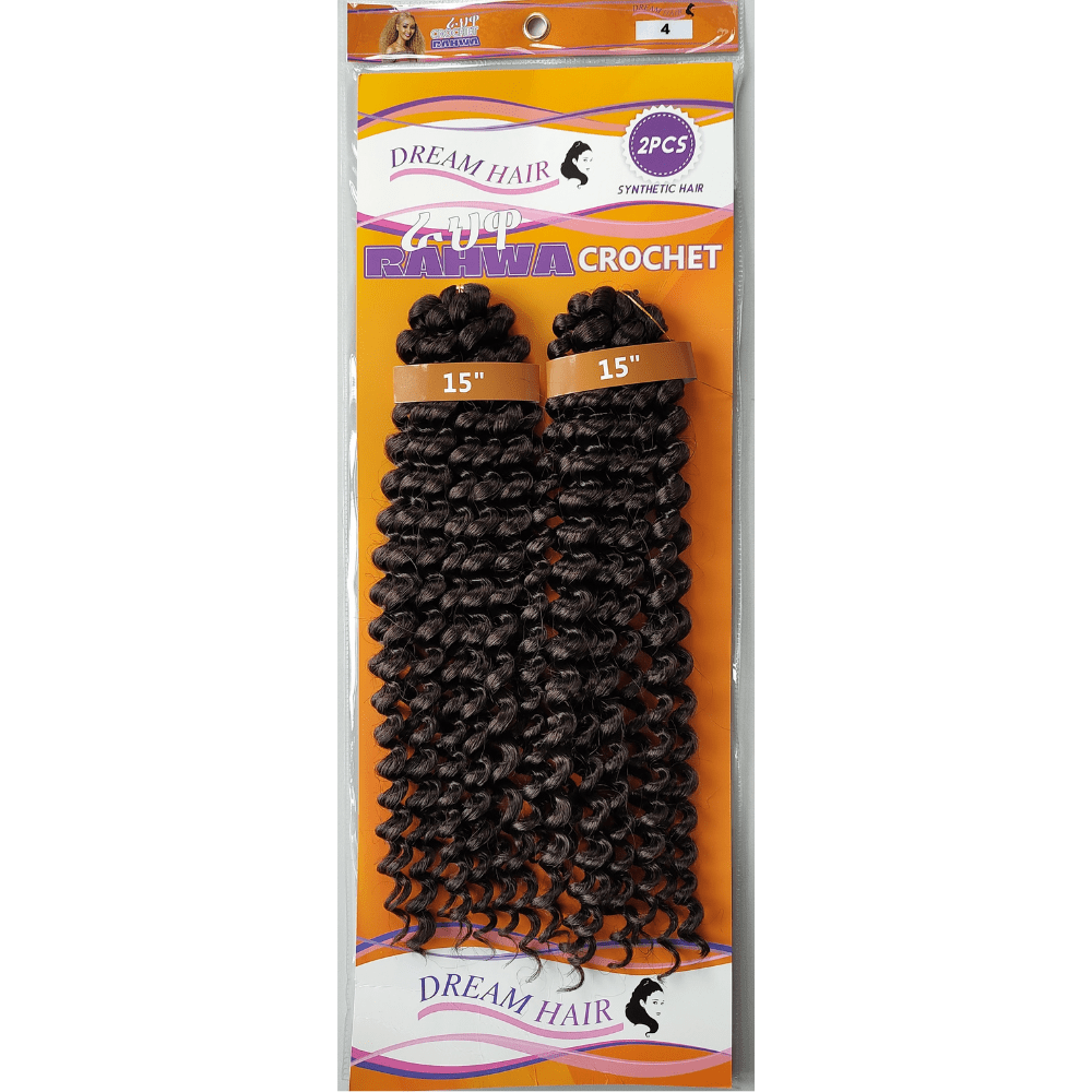 Dream Hair Rahwa Crochet 15" (2 pcs) - gtwtoporld.com