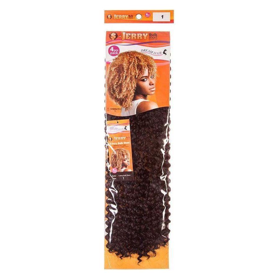 Dream Hair S - Jerry Bulk Short Synthetic Hair 4 Pcs Pack - gtwtoporld.com