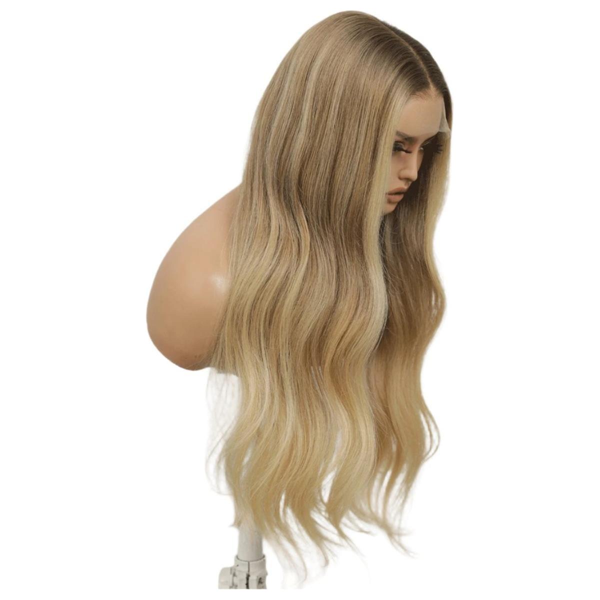 Dream Hair Wavy wig Indian virgin 22" (human hair) - gtwtoporld.com
