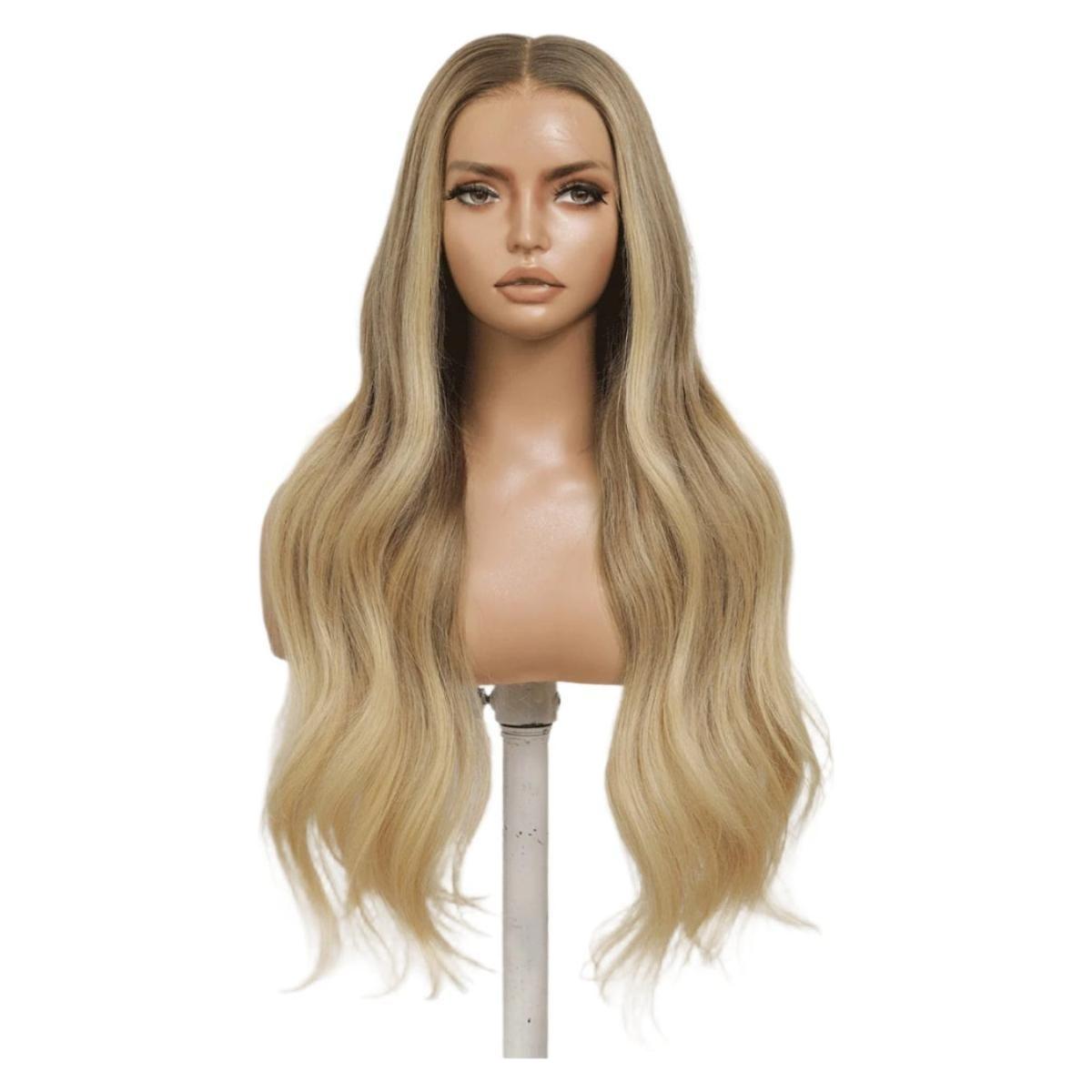 Dream Hair Wavy wig Indian virgin 22" (human hair) - gtwtoporld.com