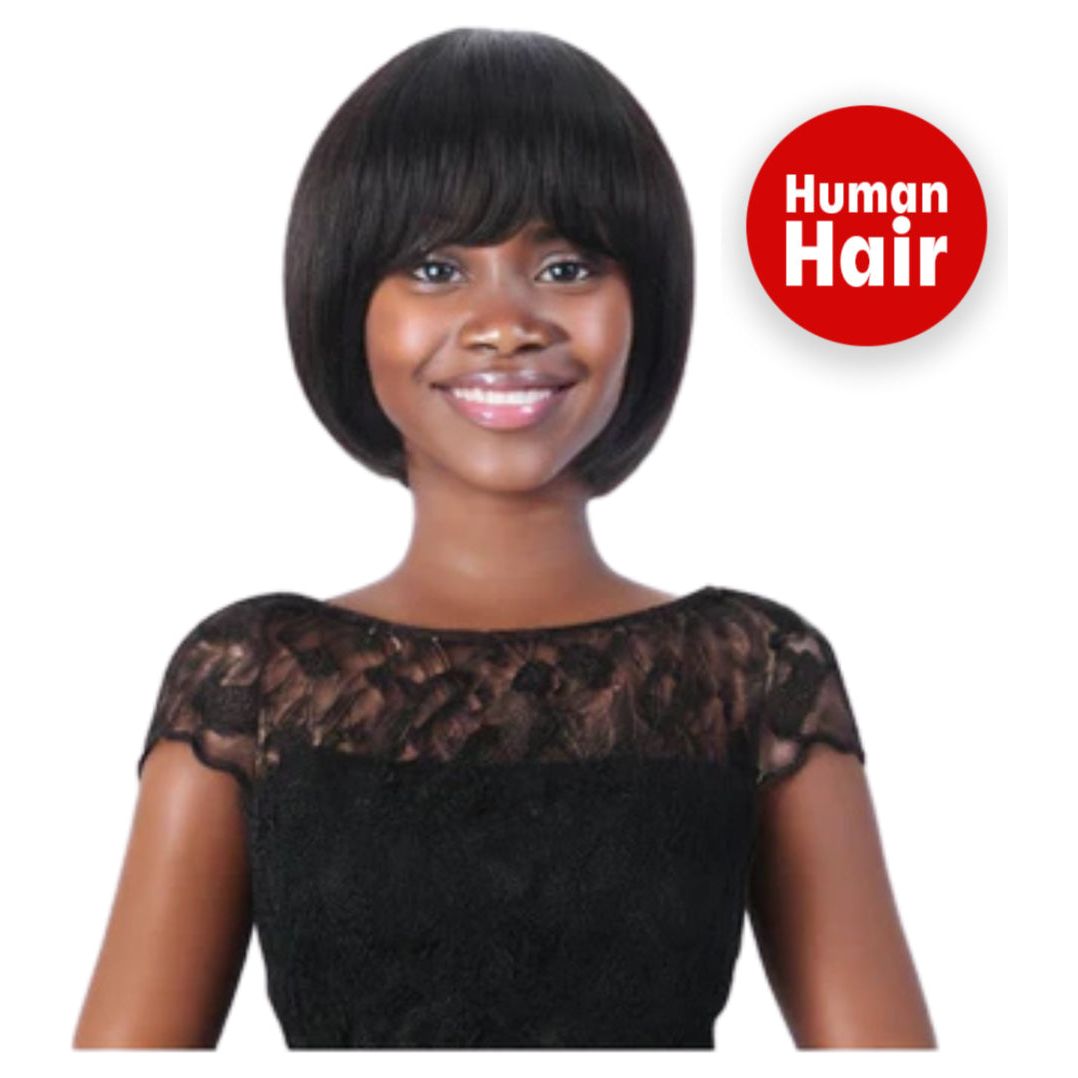 Dream Hair Wig HUMAN HAIR Short 0001 - gtwtoporld.com
