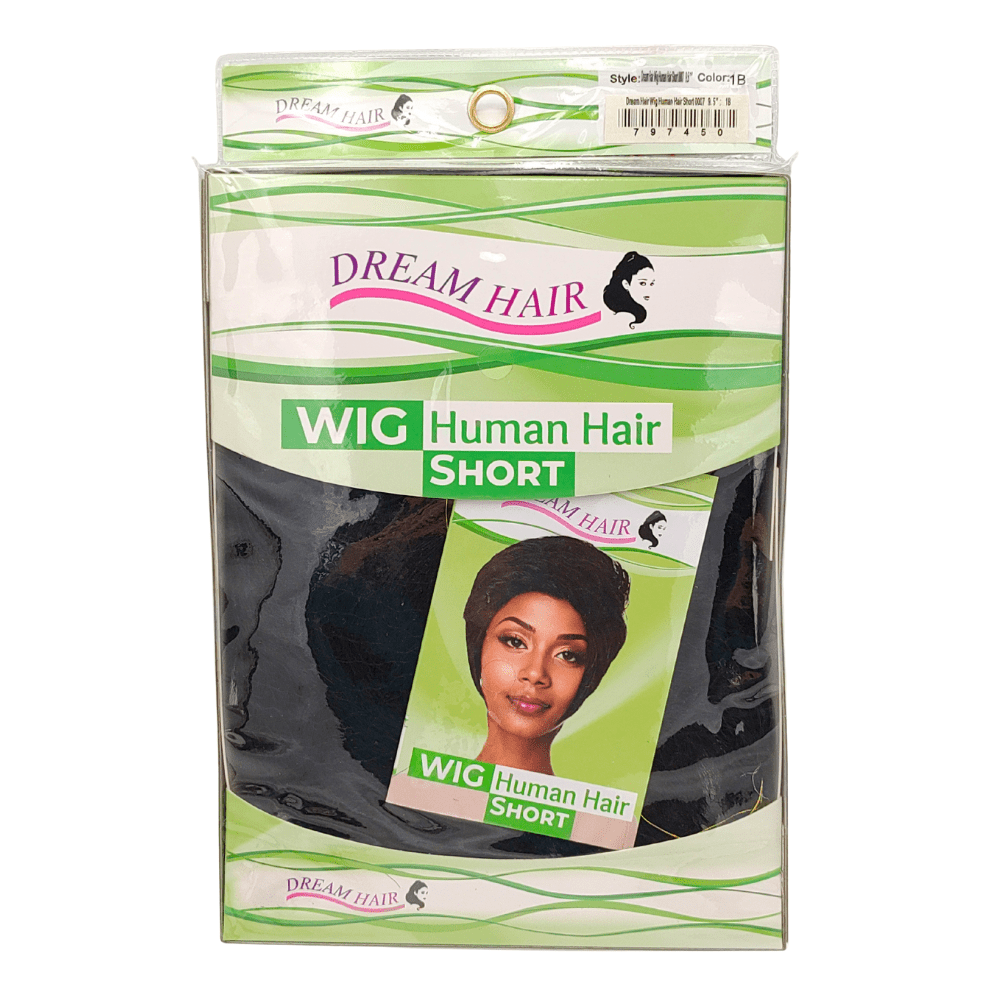 Dream Hair Wig HUMAN HAIR Short 0007 - gtwtoporld.com