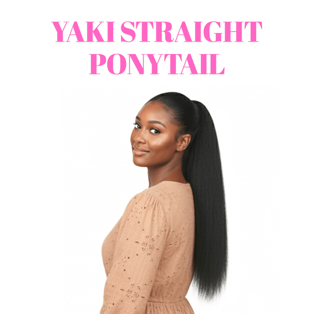 Dream Hair Yaki Straight Ponytail 22" - gtwtoporld.com