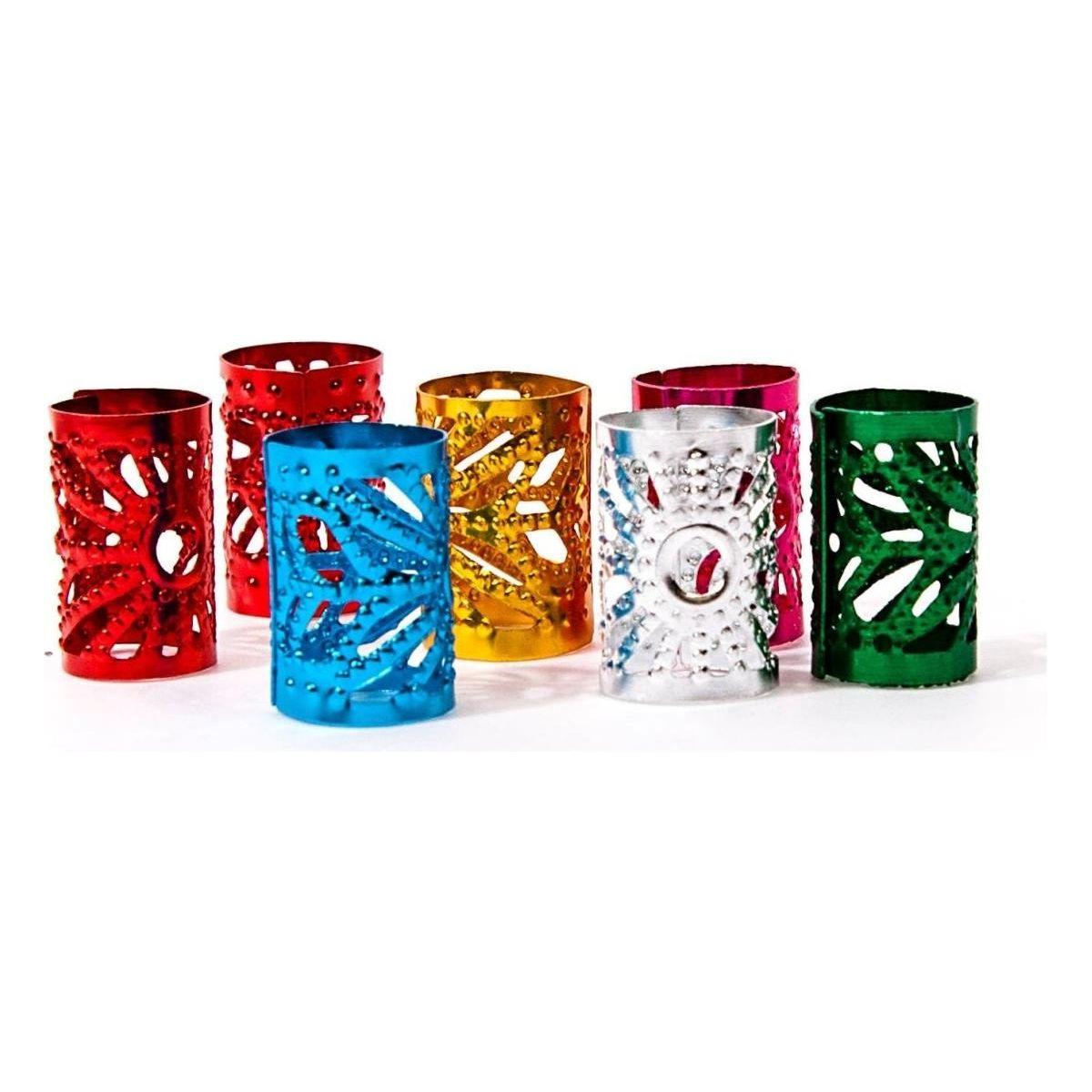 Dreamfix 170Pcs Hair Bead Vibrant Colors 7 Colors - gtwtoporld.com