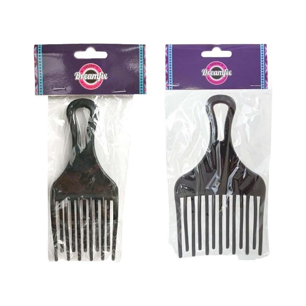 Dreamfix Afro Comb Black Small / Large - gtwtoporld.com