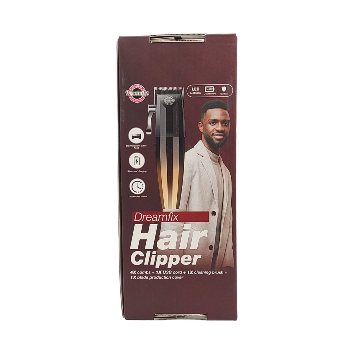 Dreamfix Cordless Hair Clippers for Men – USB Rechargeable - gtwtoporld.com