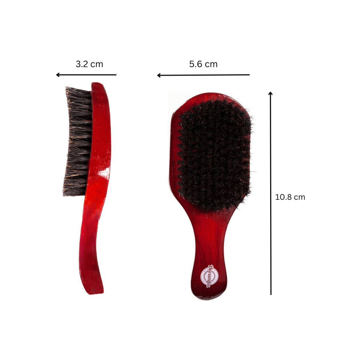 Dreamfix Curved Club Brush with Handle Soft /Hard - gtwtoporld.com