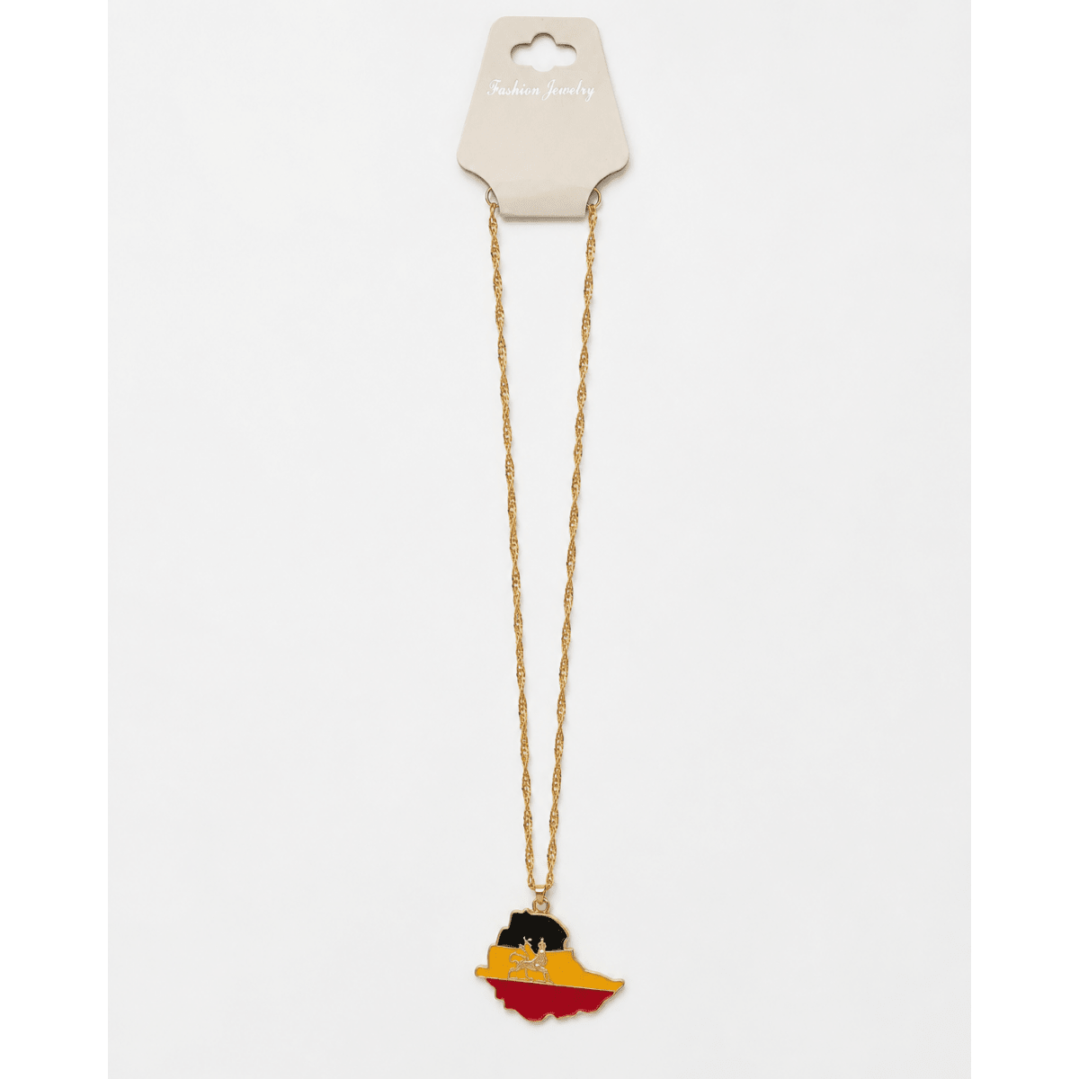 Dreamfix Ethiopia Pendant with Lion Emblem - gtwtoporld.com